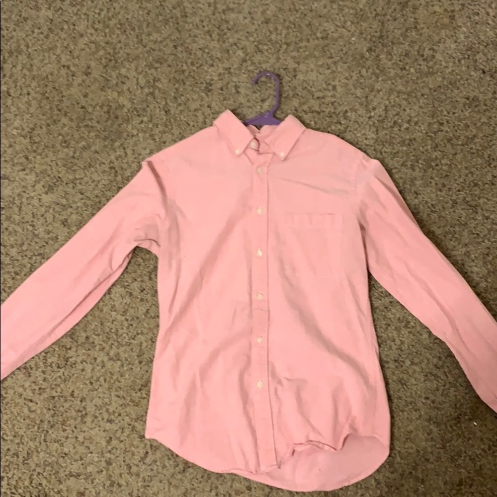 Merona men's pink small  dress shirt. Good quality